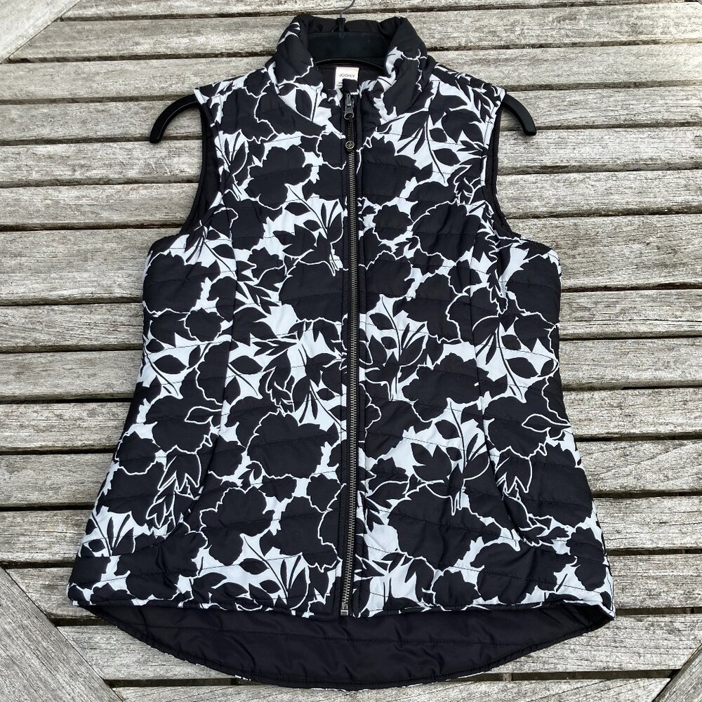 Jockey🤍Reversible Quilted Puffer Vest - Size Small